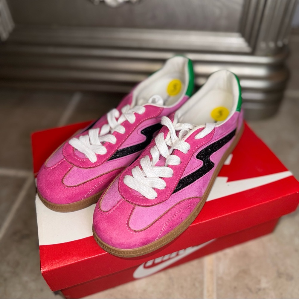 Madden Girl Pink Sneakers